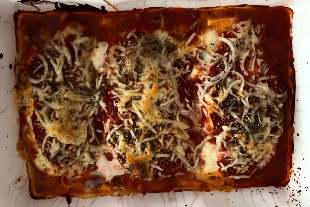 Lasagna Stuffed Chicken Breasts Recipe