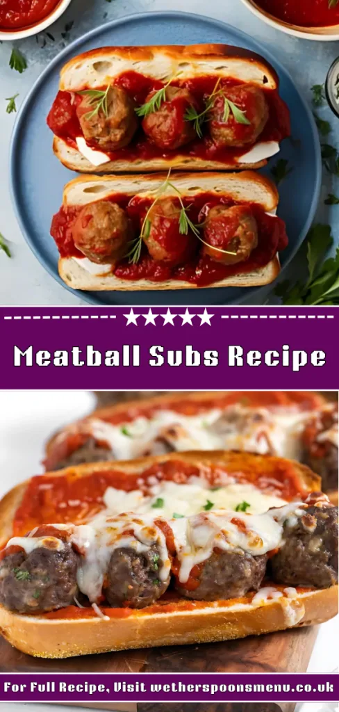 Meatball Subs Recipe