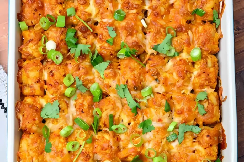 Mexican Tater Tot Casserole Recipe