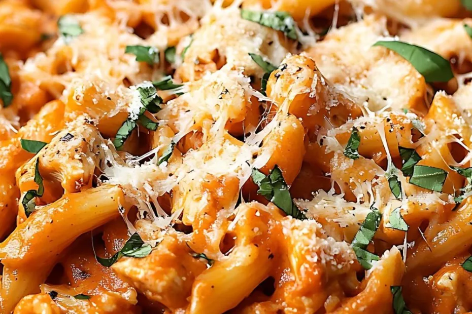 One One Pot Chicken parmesan pasta recipe