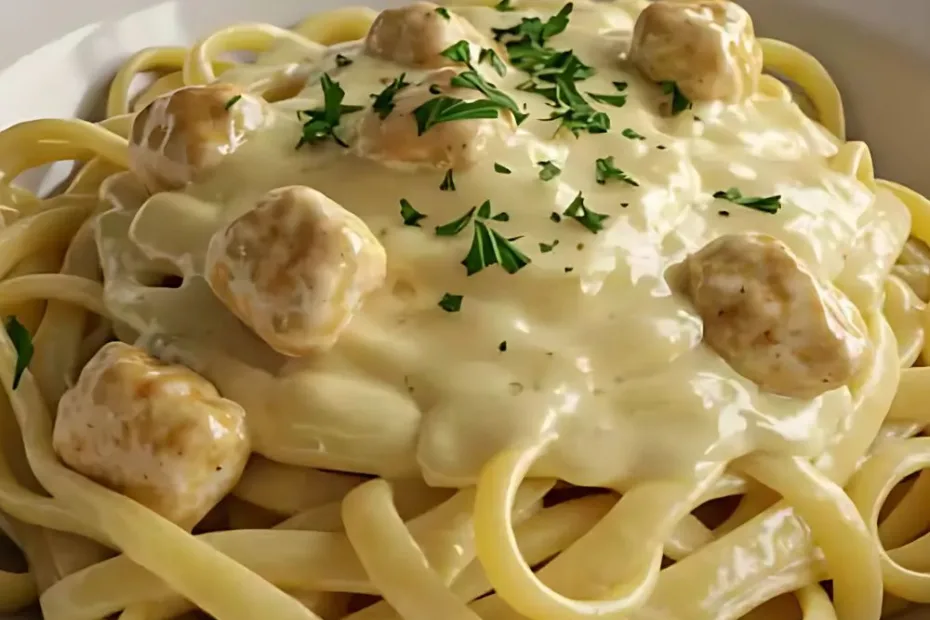 Southern Style Creamy Parmesan Chicken Pasta Recipe