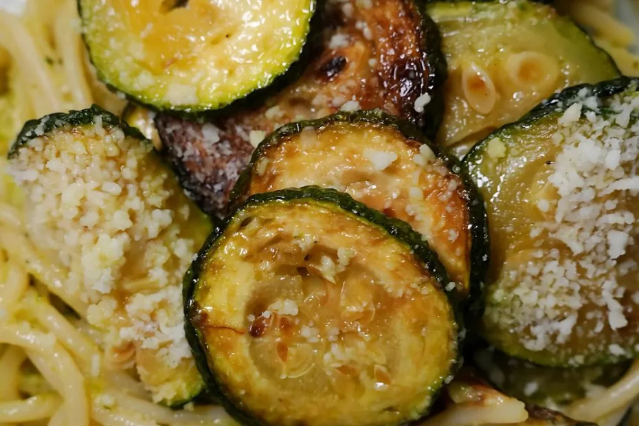 Spaghetti with Crispy Zucchini Recipe