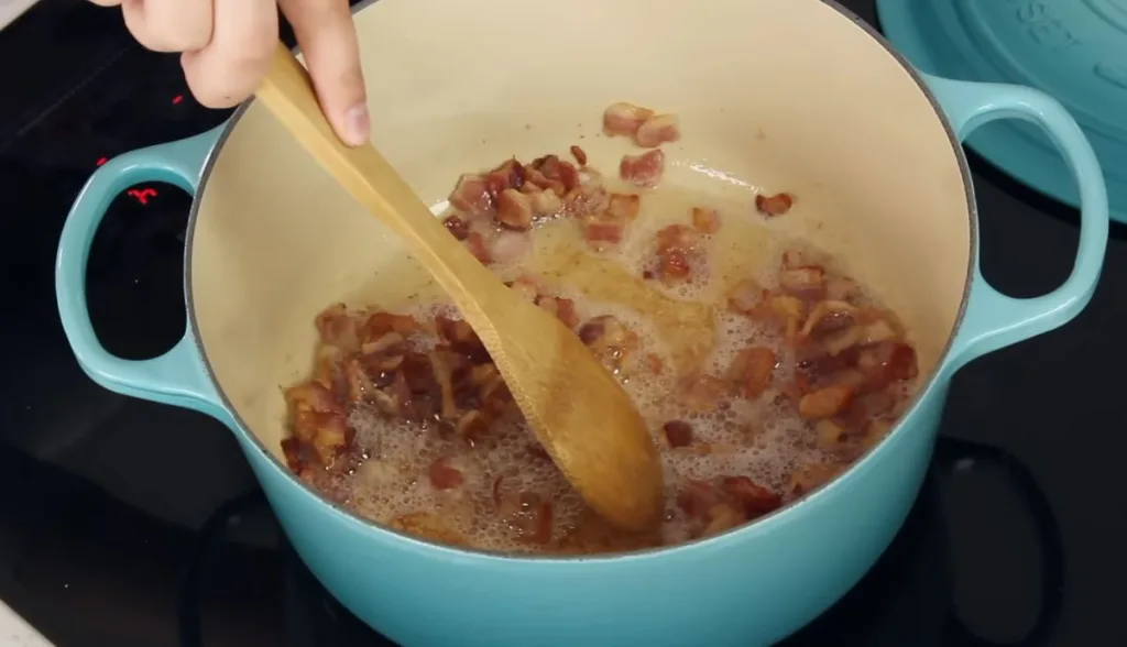 Start by Cooking the Bacon