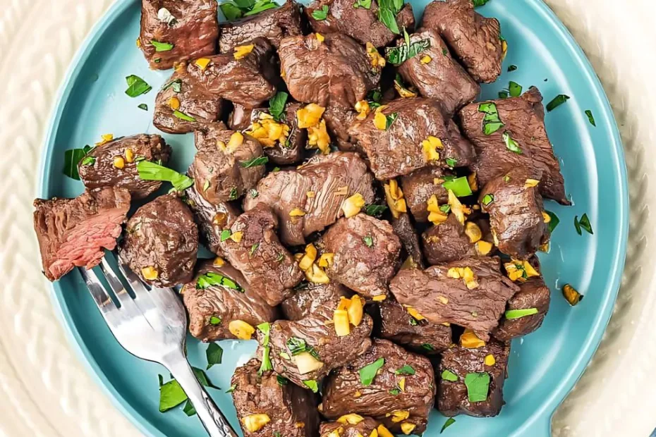 air fryer steak bites recipe