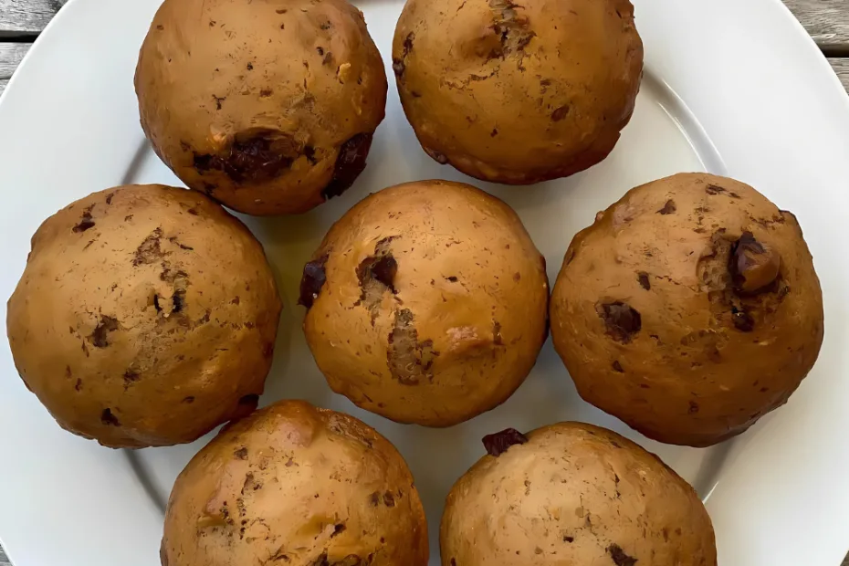 banana bread muffins recipe