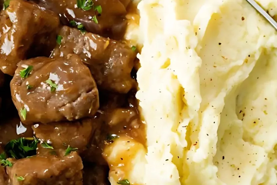 beef tips and gravy recipe