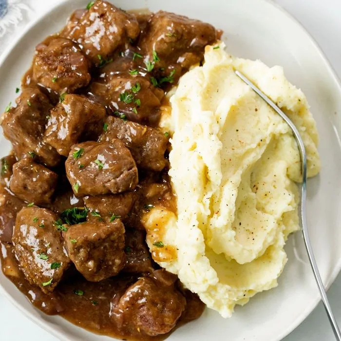 beef tips and gravy recipe