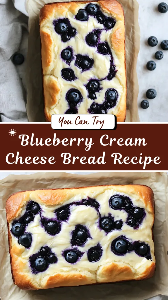 blueberry cream cheese bread recipe