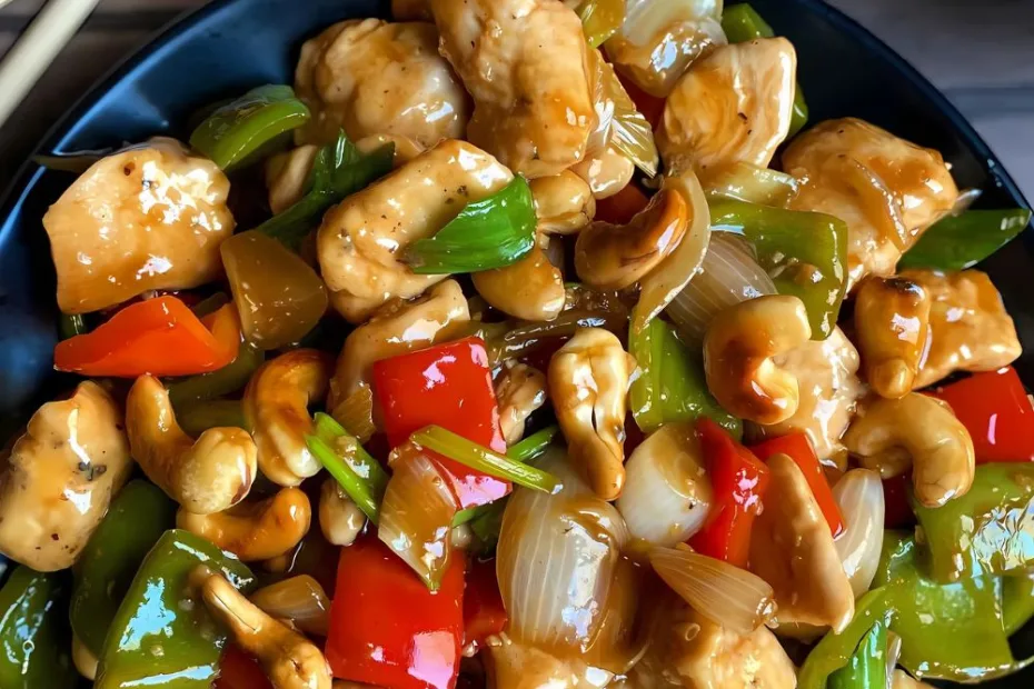 Cashew Chicken Recipe