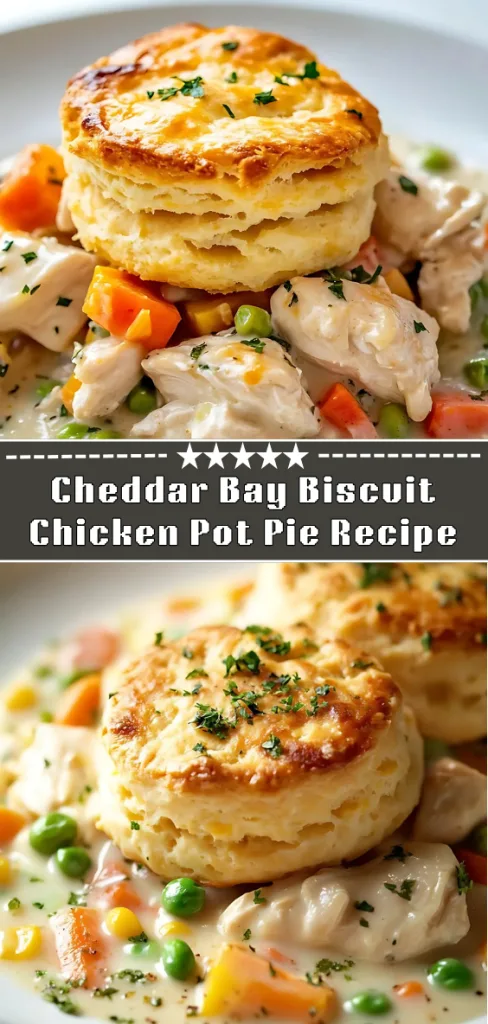cheddar bay biscuit chicken pot pie recipe