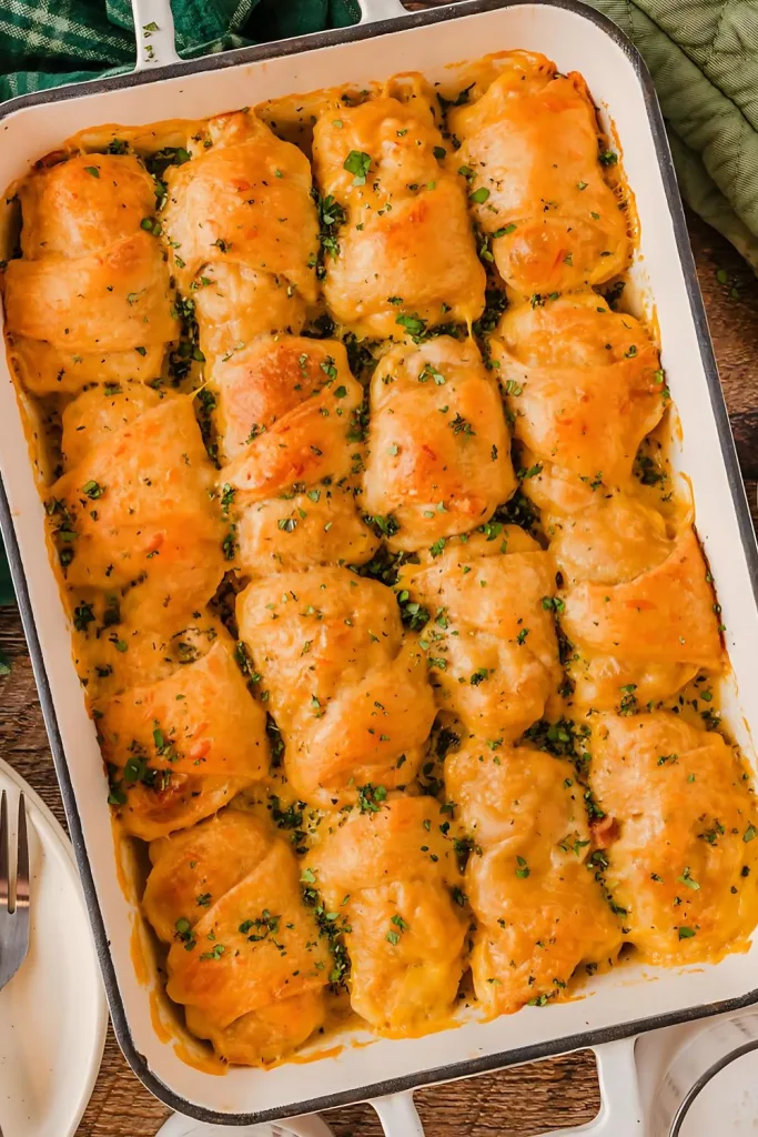 cheesy chicken crescent rolls recipe