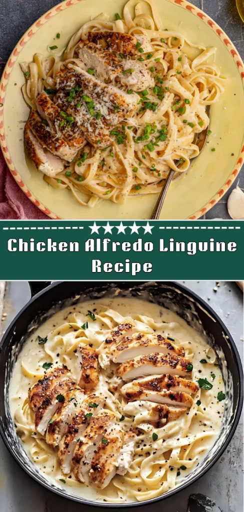 chicken alfredo linguine recipe