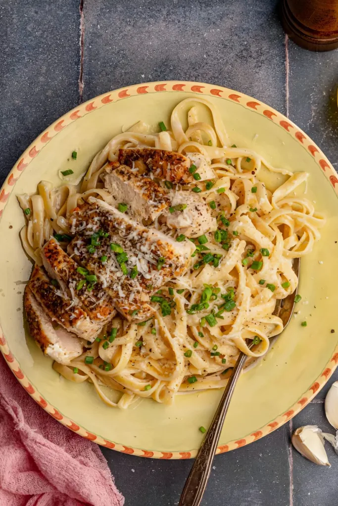 chicken alfredo linguine recipe