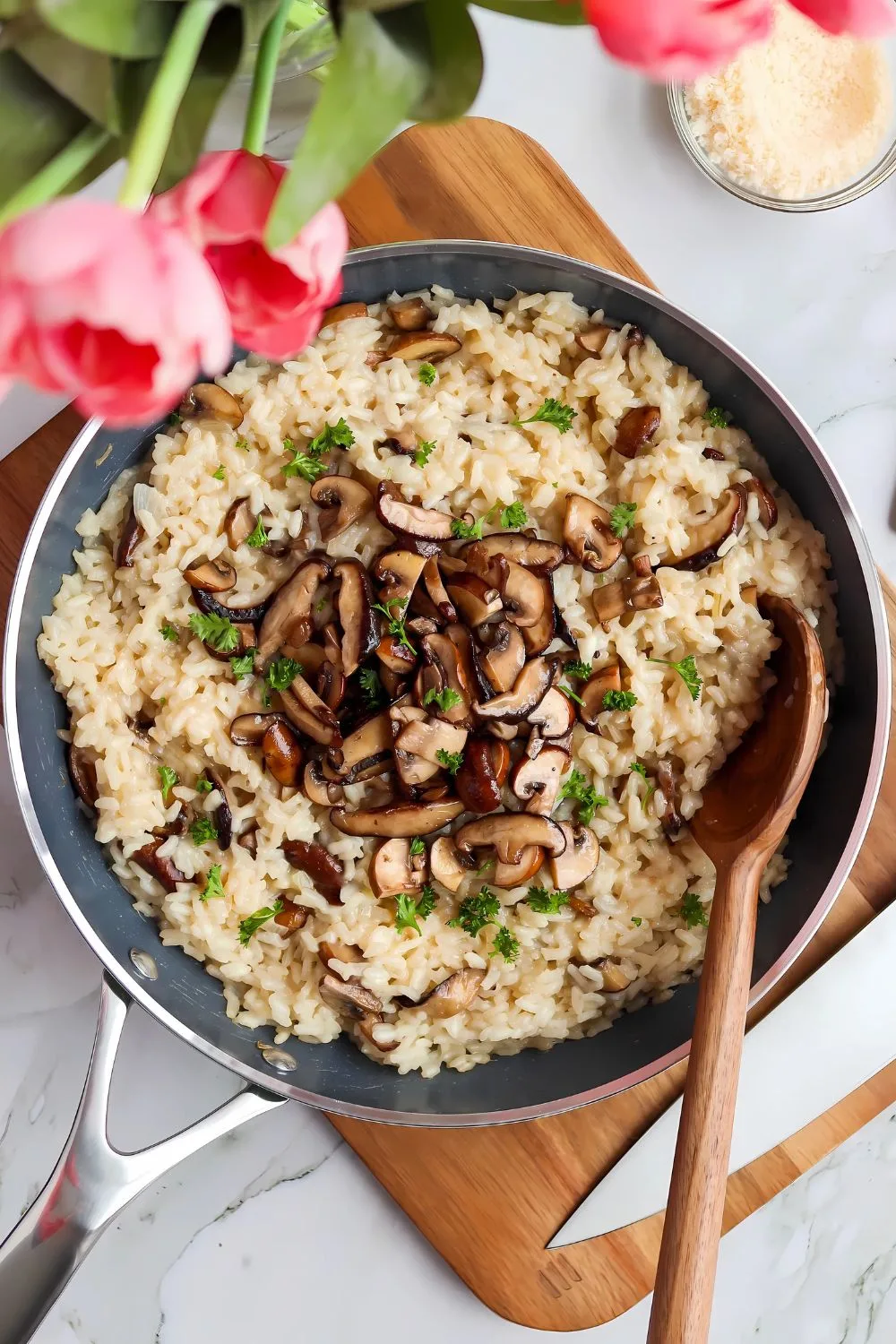Chicken and Mushroom Risotto Recipe