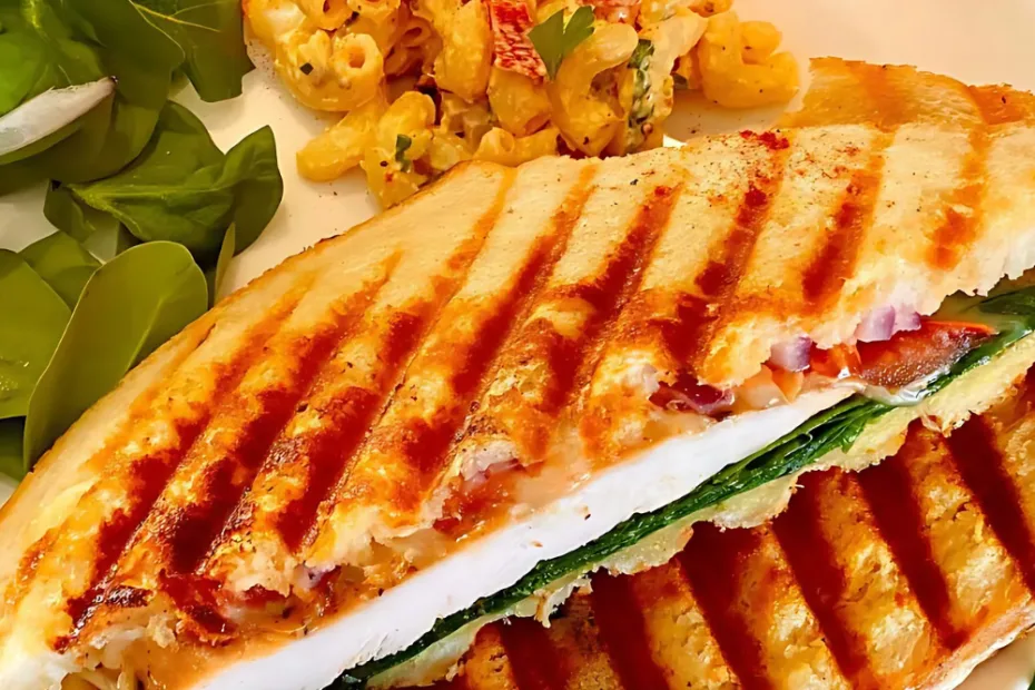 chicken caprese panini recipe