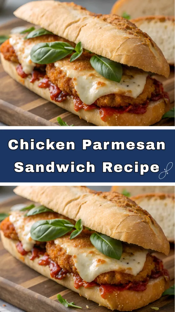 chicken parmesan sandwich recipe