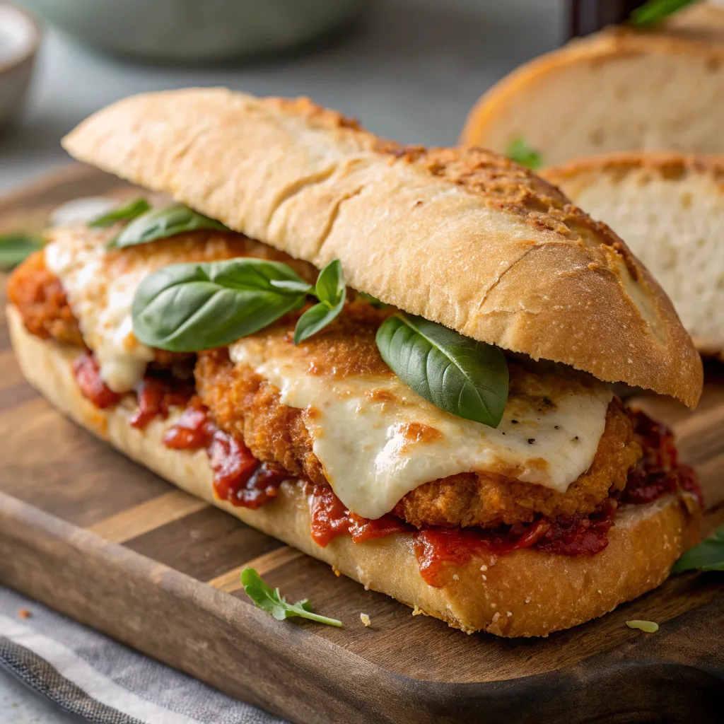 chicken parmesan sandwich recipe