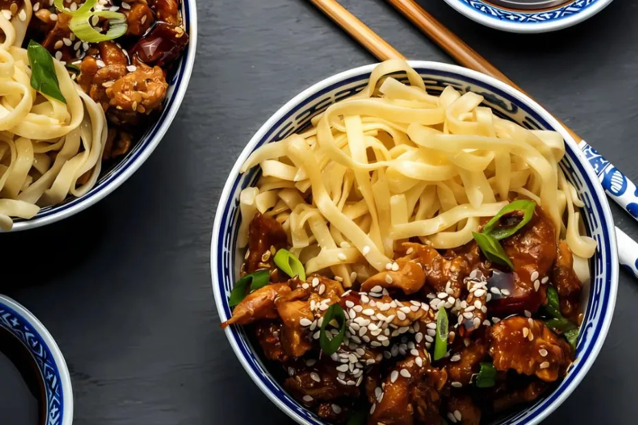 Chicken Teriyaki Noodles Recipe