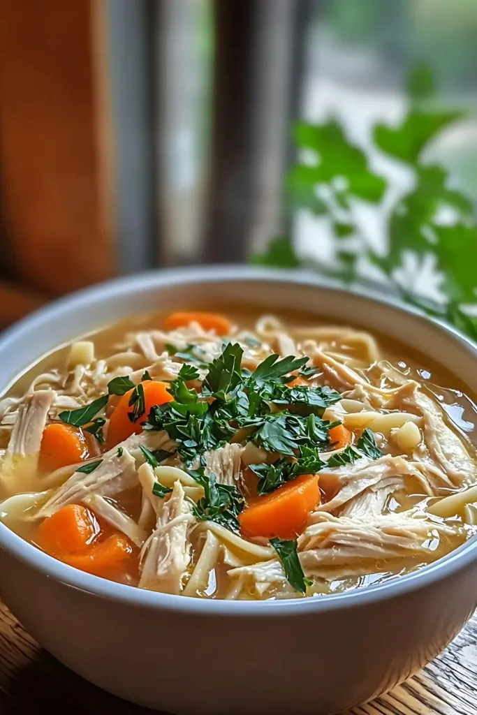 crack chicken noodle soup recipe