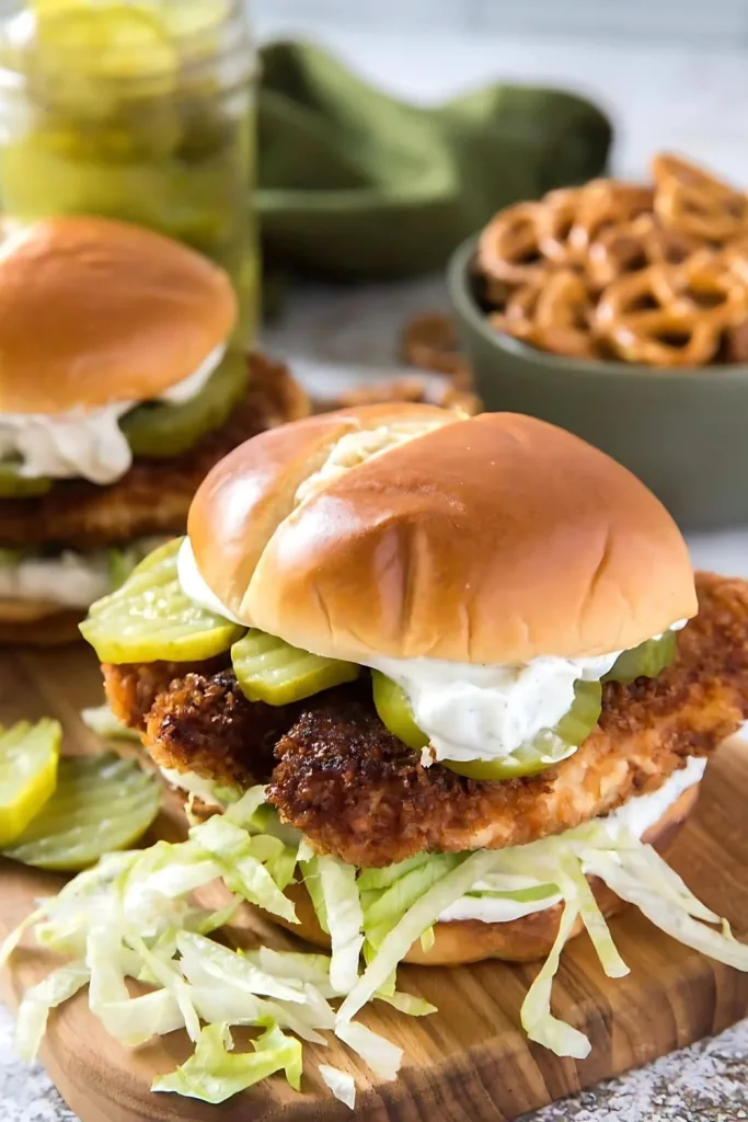 crispy dill chicken sandwich recipe