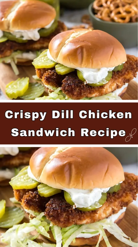 crispy dill chicken sandwich recipe