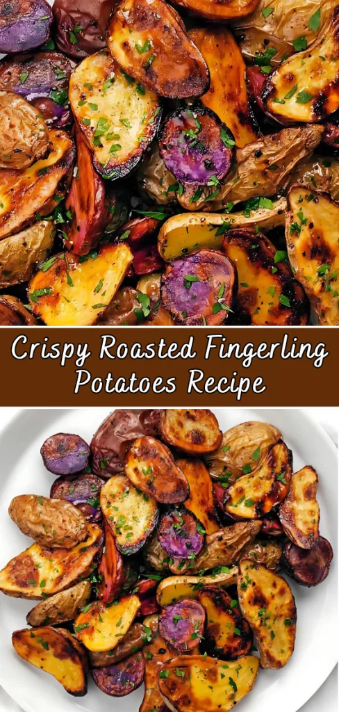 crispy roasted fingerling potatoes recipe