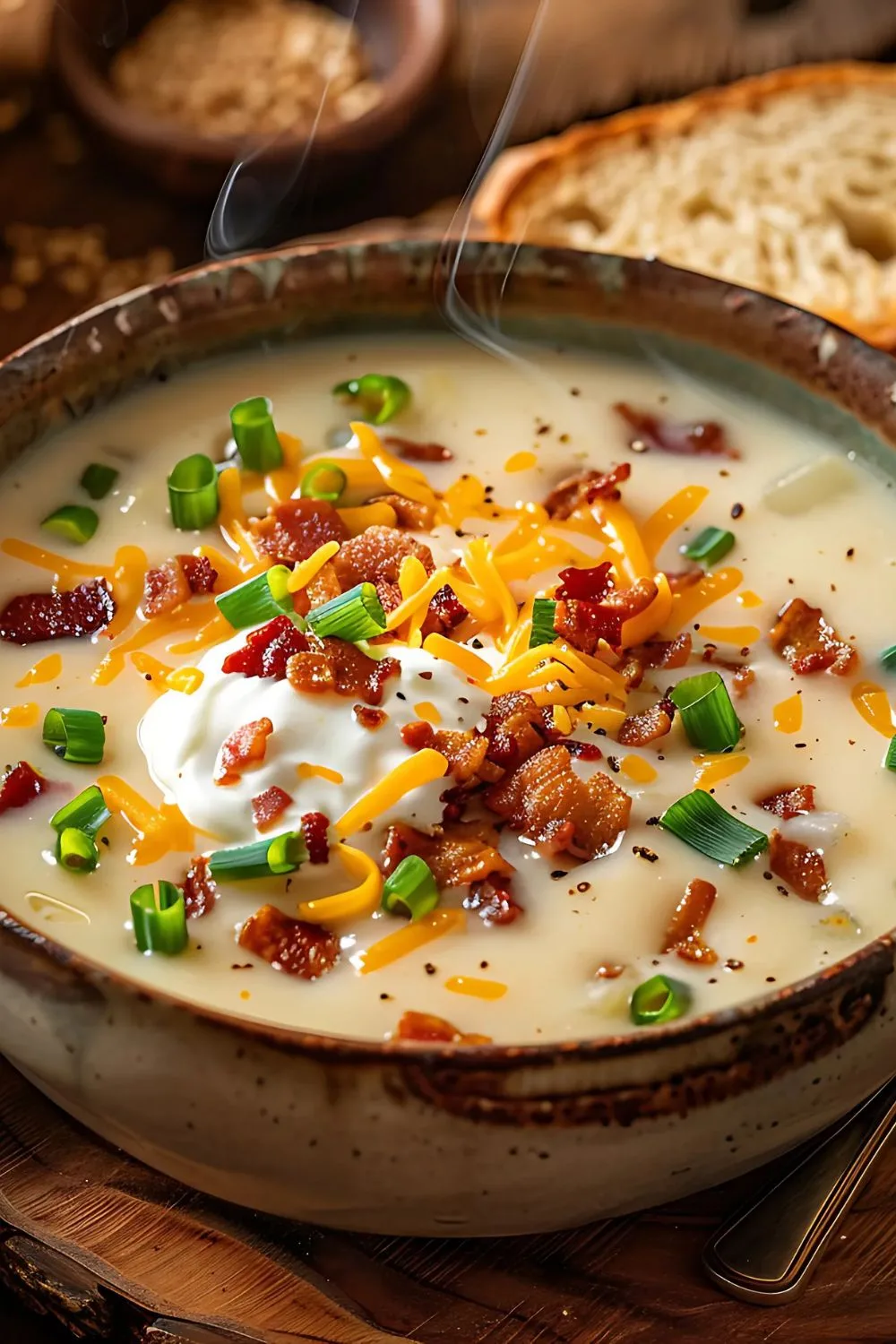 easy baked potato soup recipe
