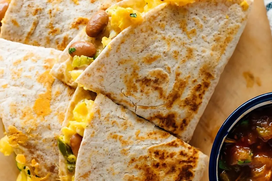 easy breakfast quesadillas recipe