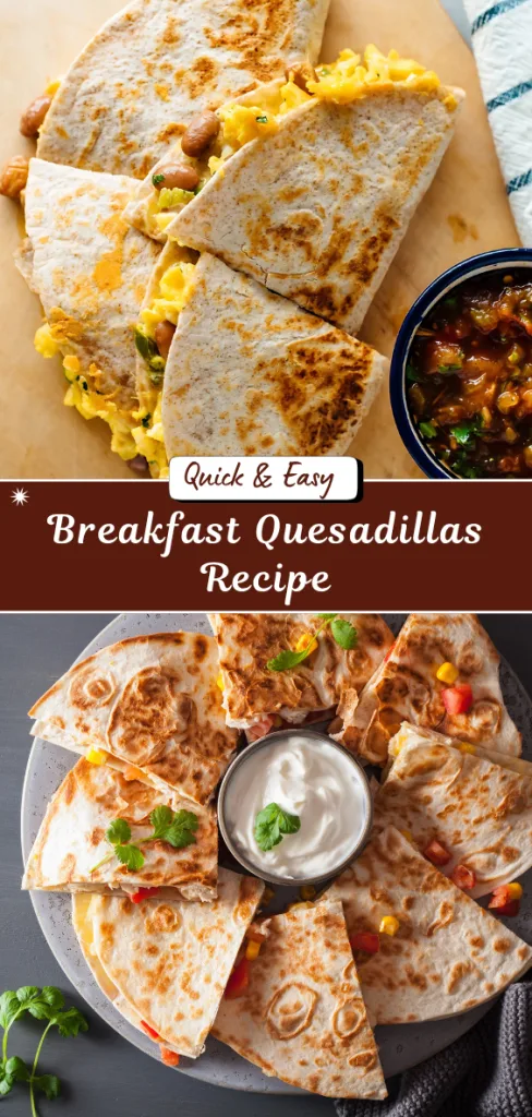 easy breakfast quesadillas recipe