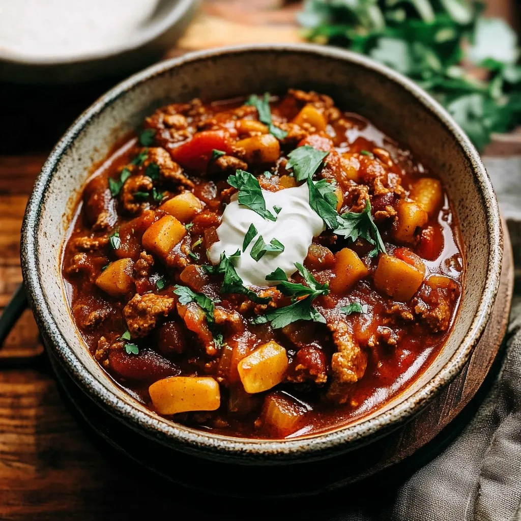 easy crockpot chili recipe