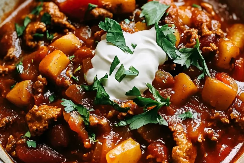 easy crockpot chili recipe