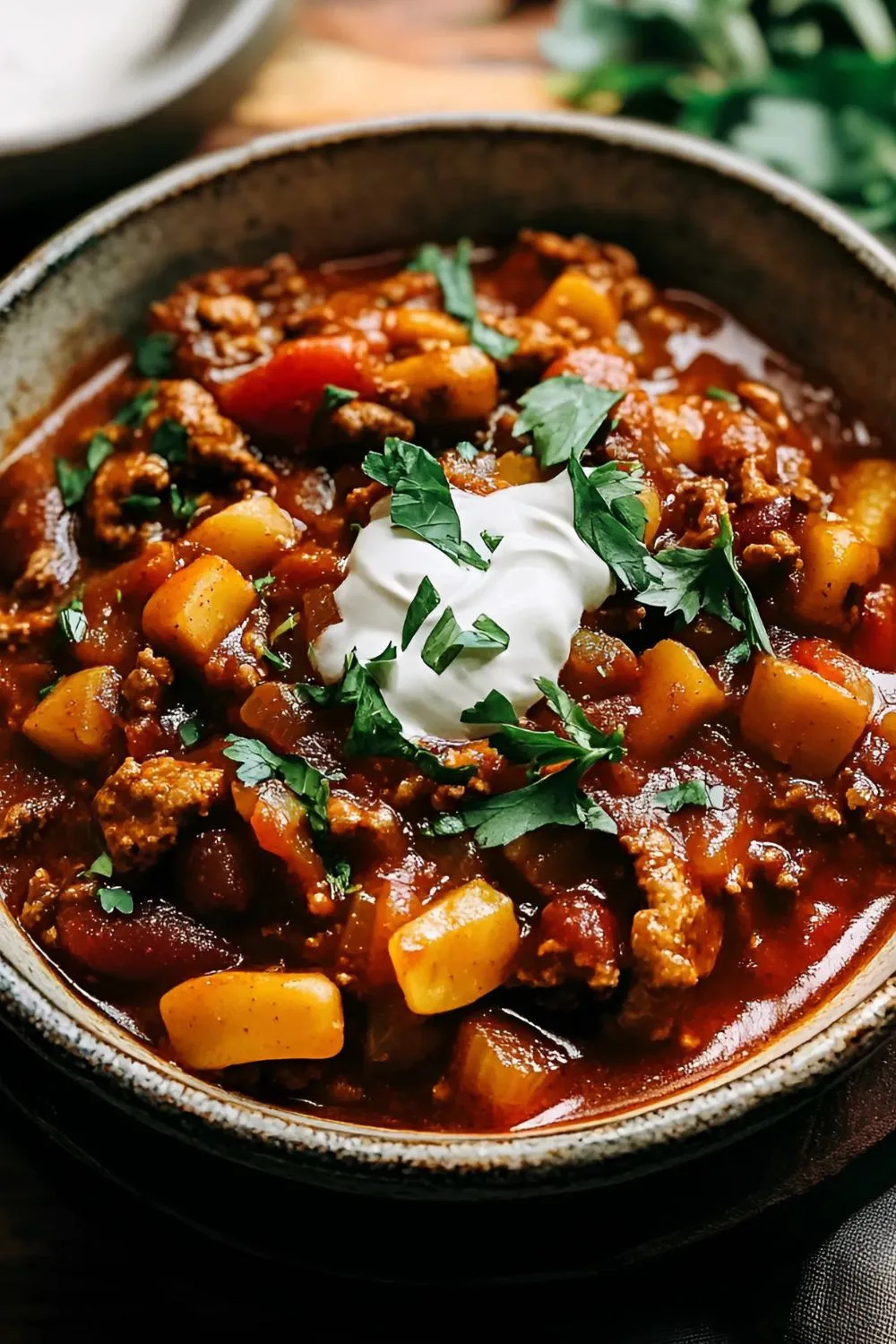 easy crockpot chili recipe