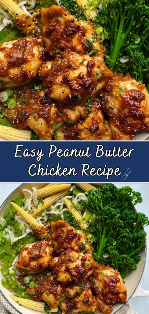 easy peanut butter chicken recipe
