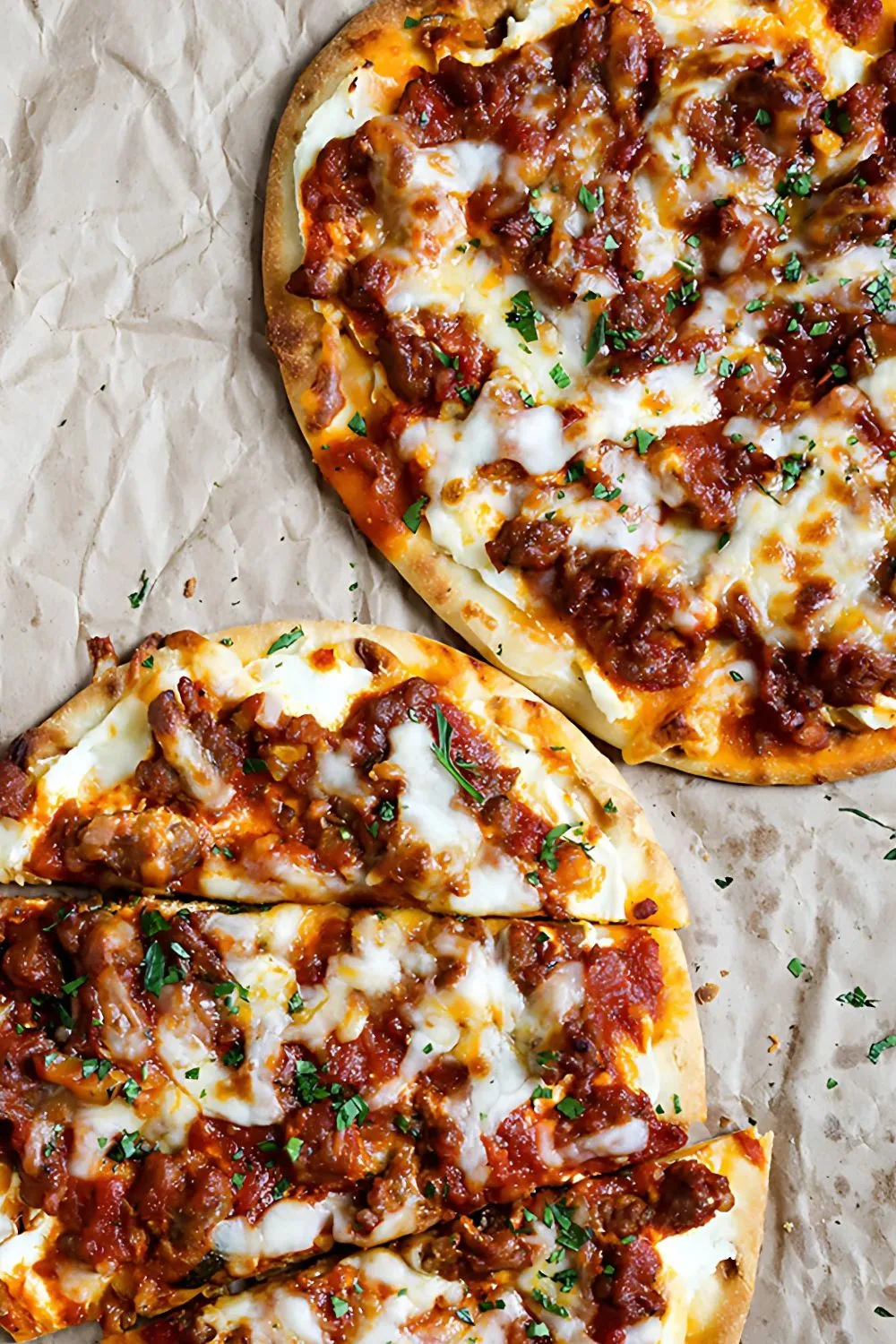 easy weeknight lasagna naan pizzas recipe