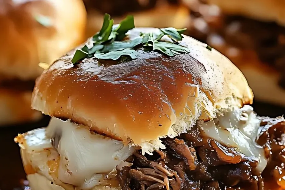 french dip sliders recipe