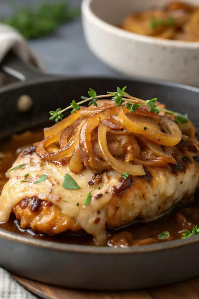 french onion chicken recipe