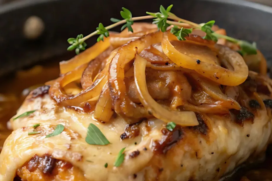 french onion chicken recipe