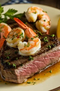 garlic butter ribeye steak and shrimp recipe
