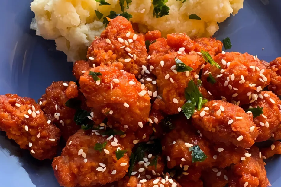 garlic sesame chicken recipe