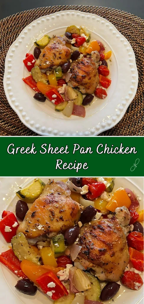 greek sheet pan chicken recipe