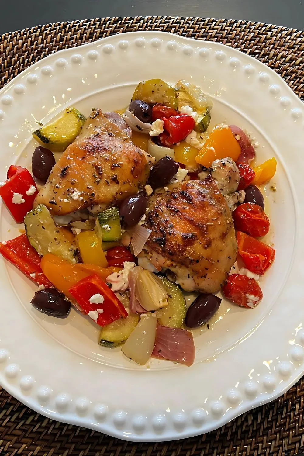 greek sheet pan chicken recipe