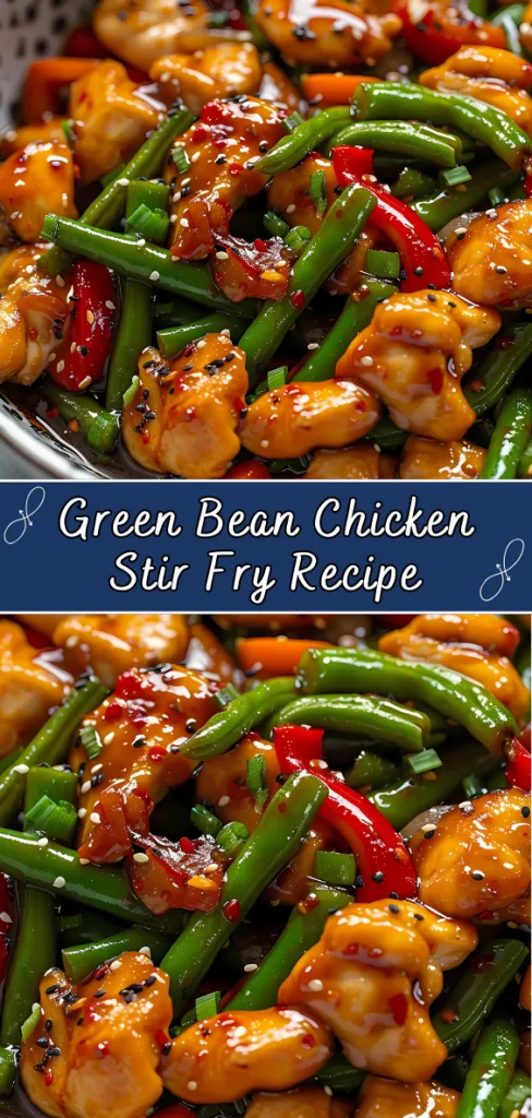green bean chicken stir fry recipe