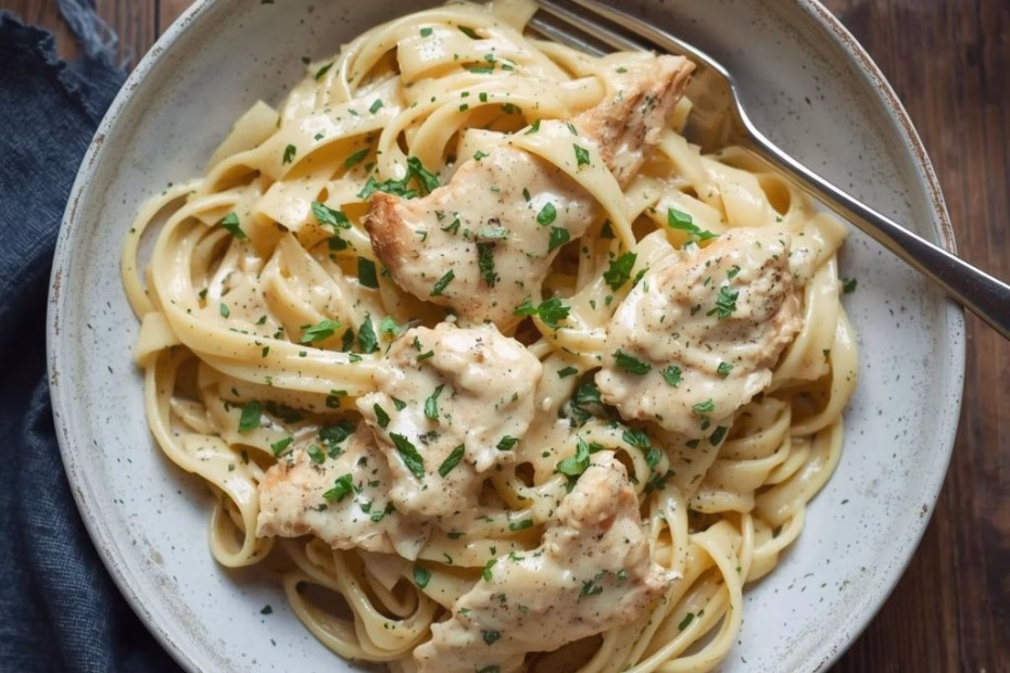 Chicken Alfredo Linguine Recipe