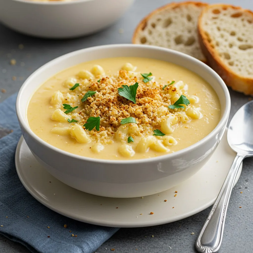 mac and cheese soup recipe