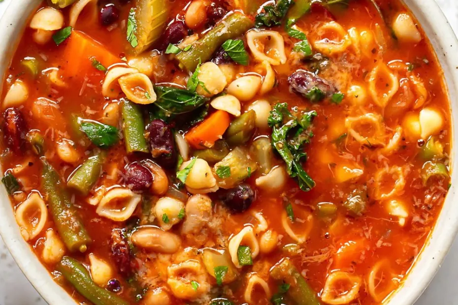 minestrone soup recipe