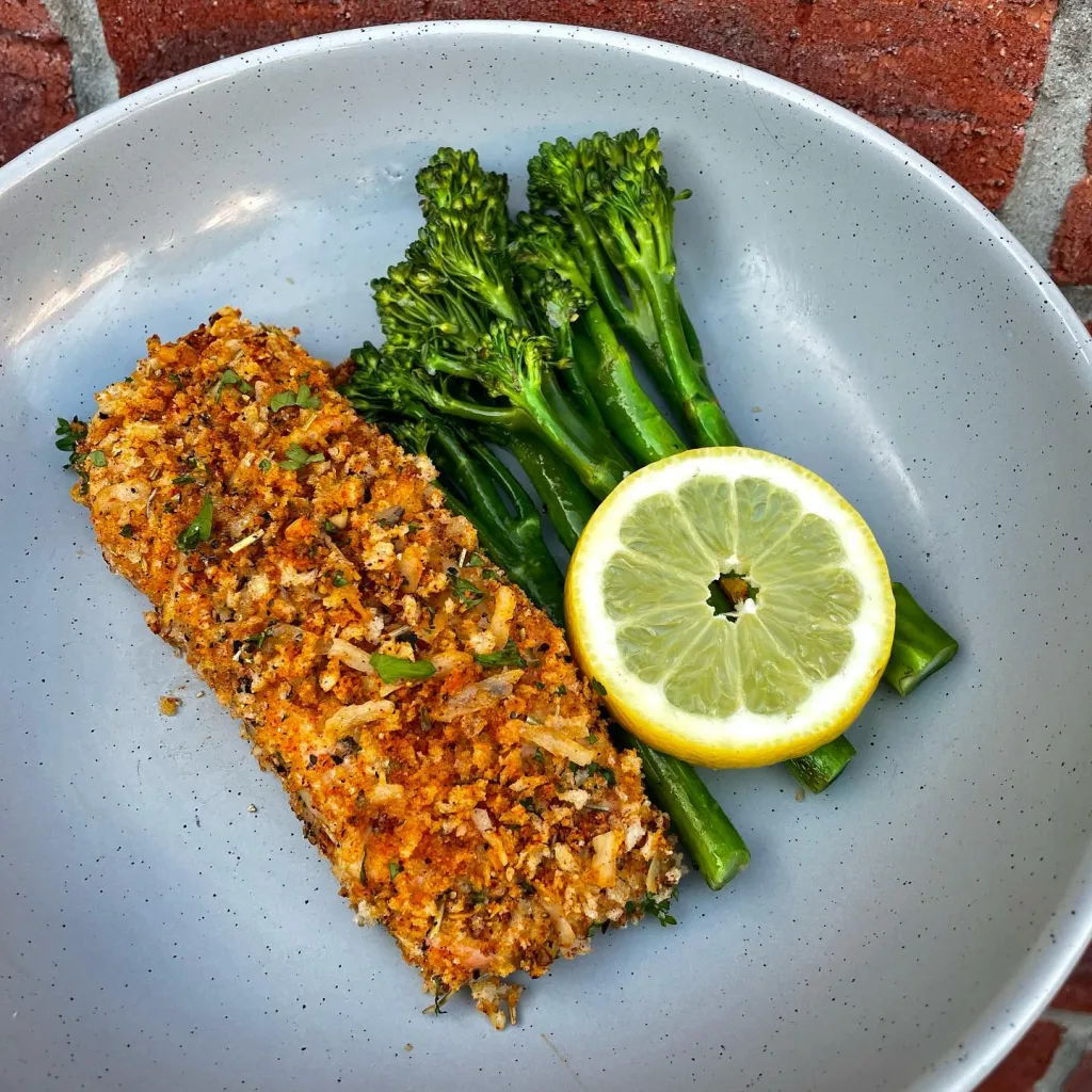 parmesan crusted salmon recipe