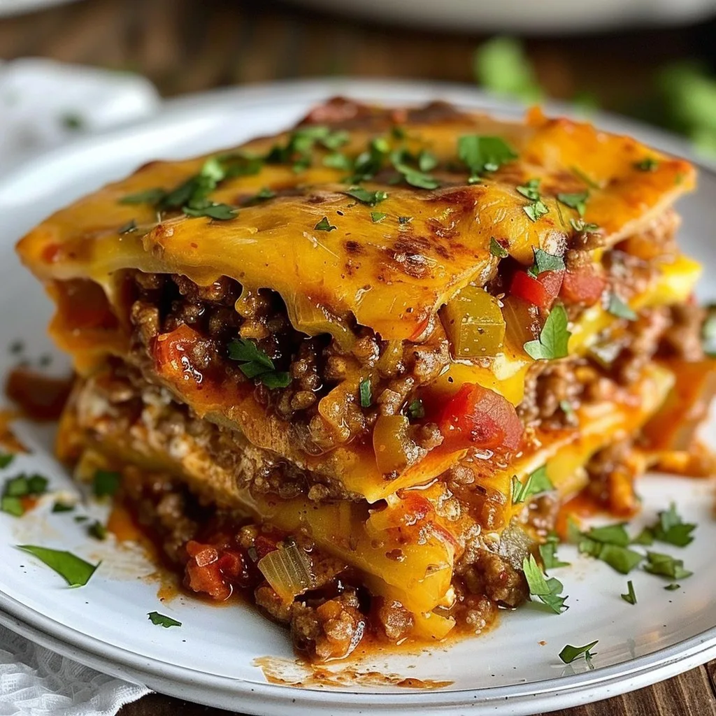 sloppy joe casserole recipe