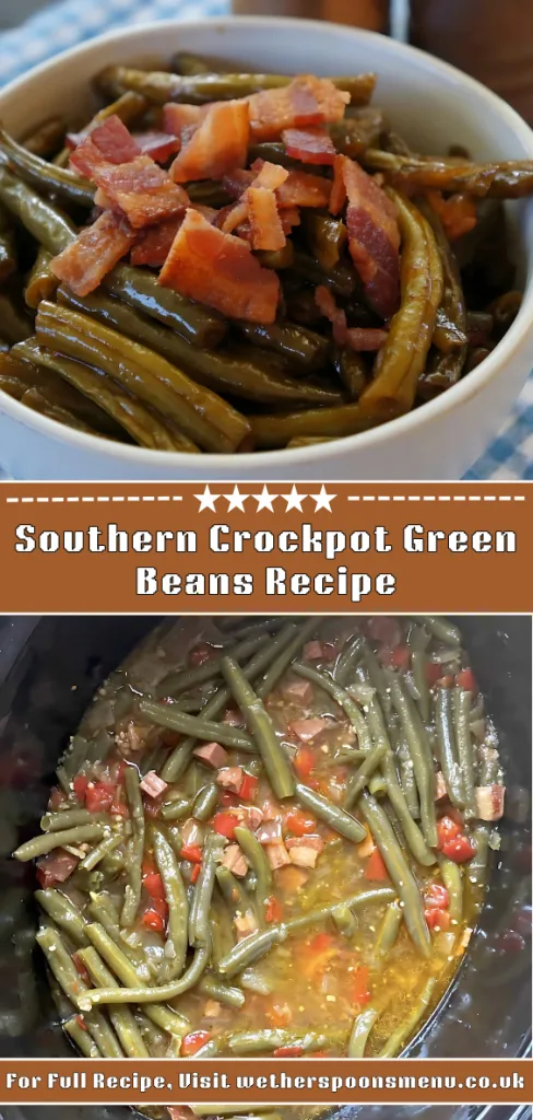 southern crockpot green beans recipe