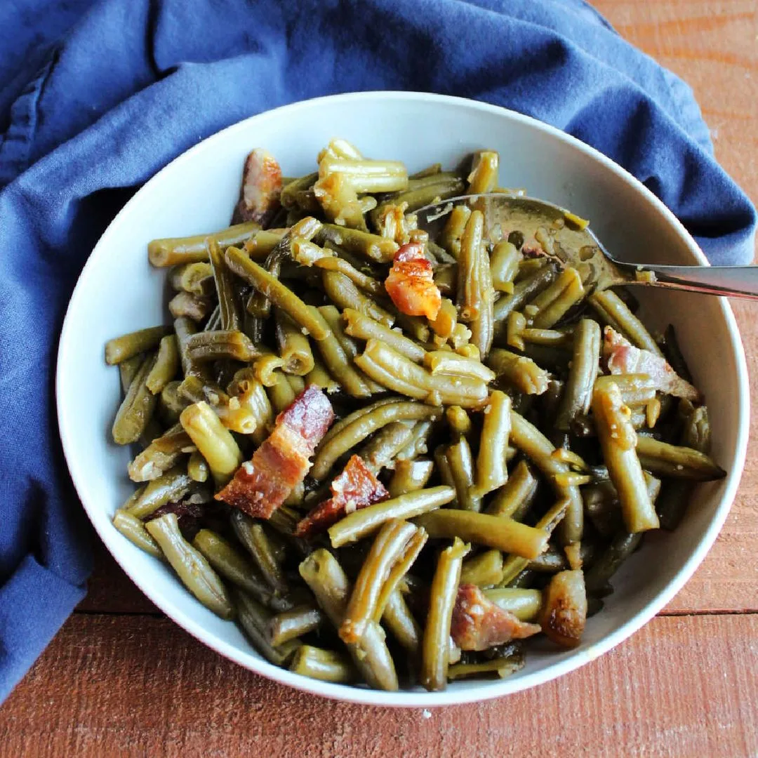 southern crockpot green beans recipe