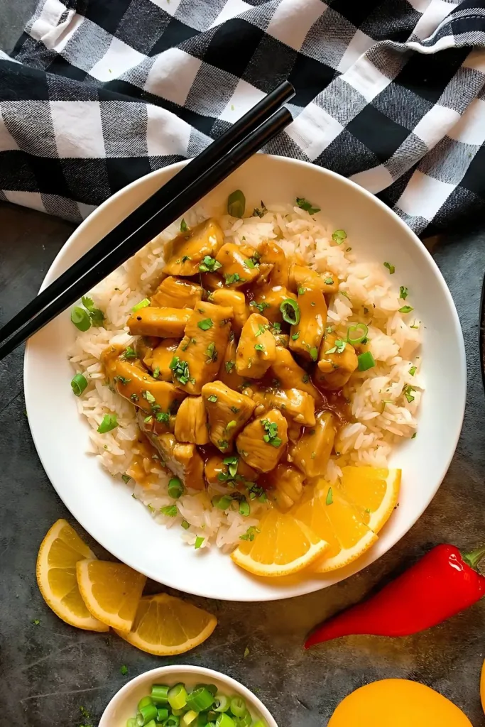 spicy orange chicken recipe